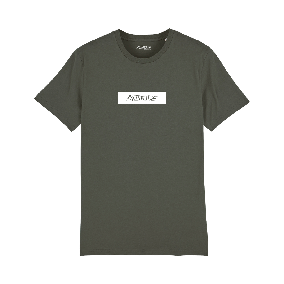 T-Shirt - Altitude Lettering Block Chest - White